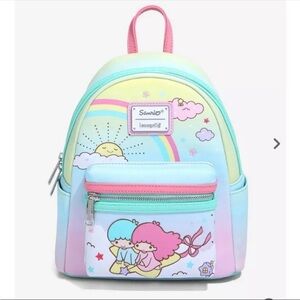 Loungefly Sanrio Little Twin Stars Rainbow Mini Backpack - BoxLunch Exclusive